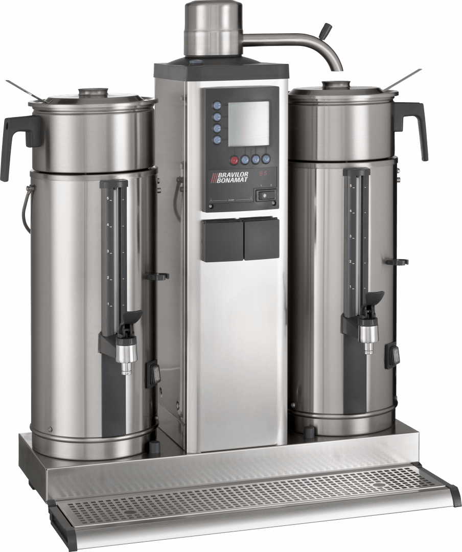 Product angle 3 - B5 with brewing baskets