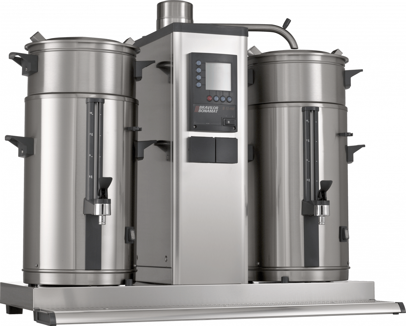 Product angle 3 - B10 with brewing baskets 400V