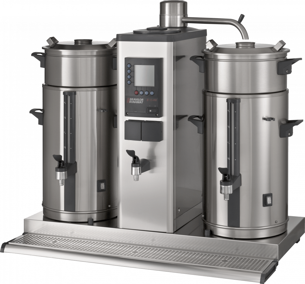 Product angle 4 - B10 with brewing baskets 400V