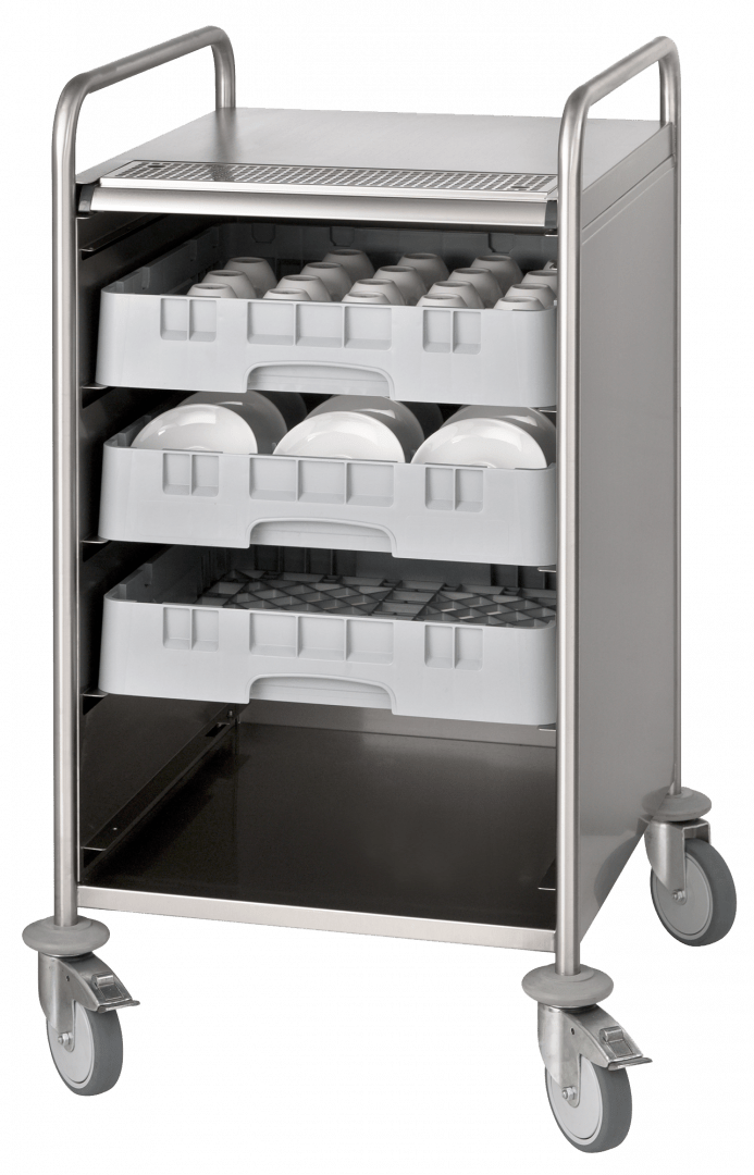 Product angle 4 - B20 W with brewing baskets