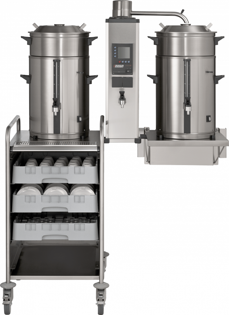 Product angle 2 - B20 HW W L/R with brewing basket