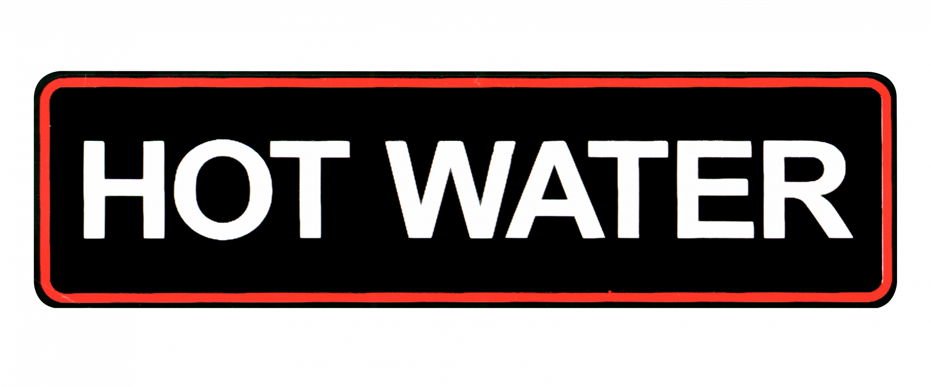 Product angle 1 - Etiqueta Hot Water
