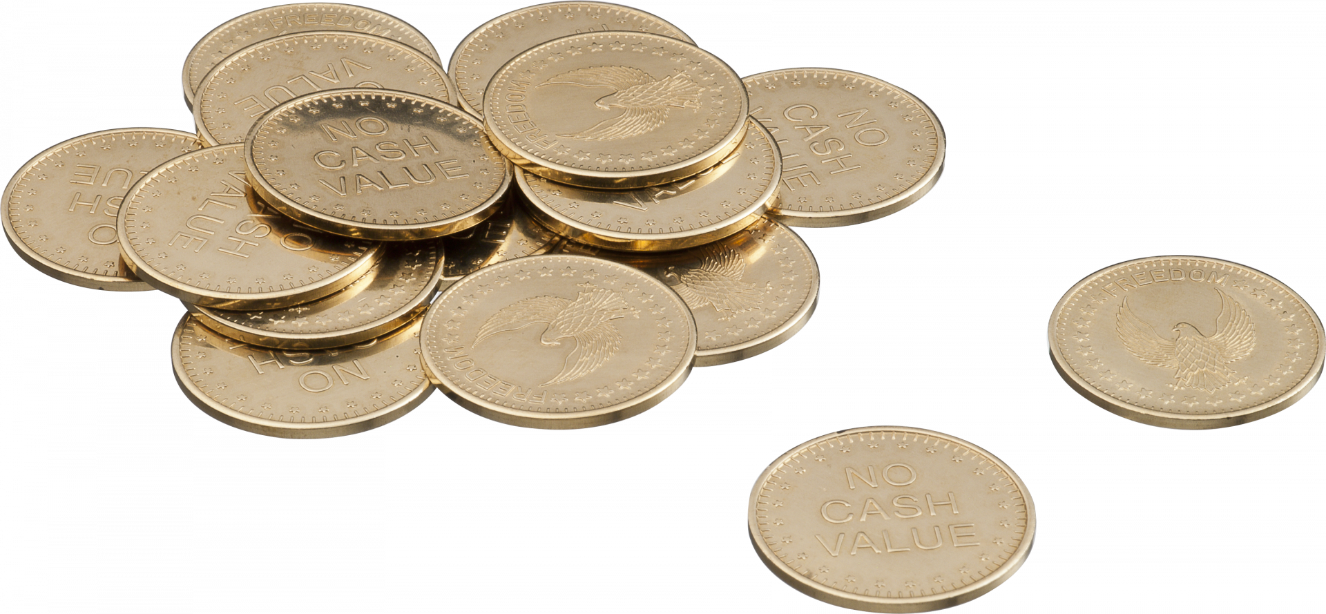 Product angle 1 - Token for coin mechanisms