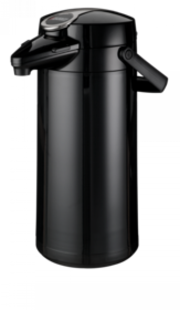 Product angle 1 - Airpot Furento glass inner-bowl (black)