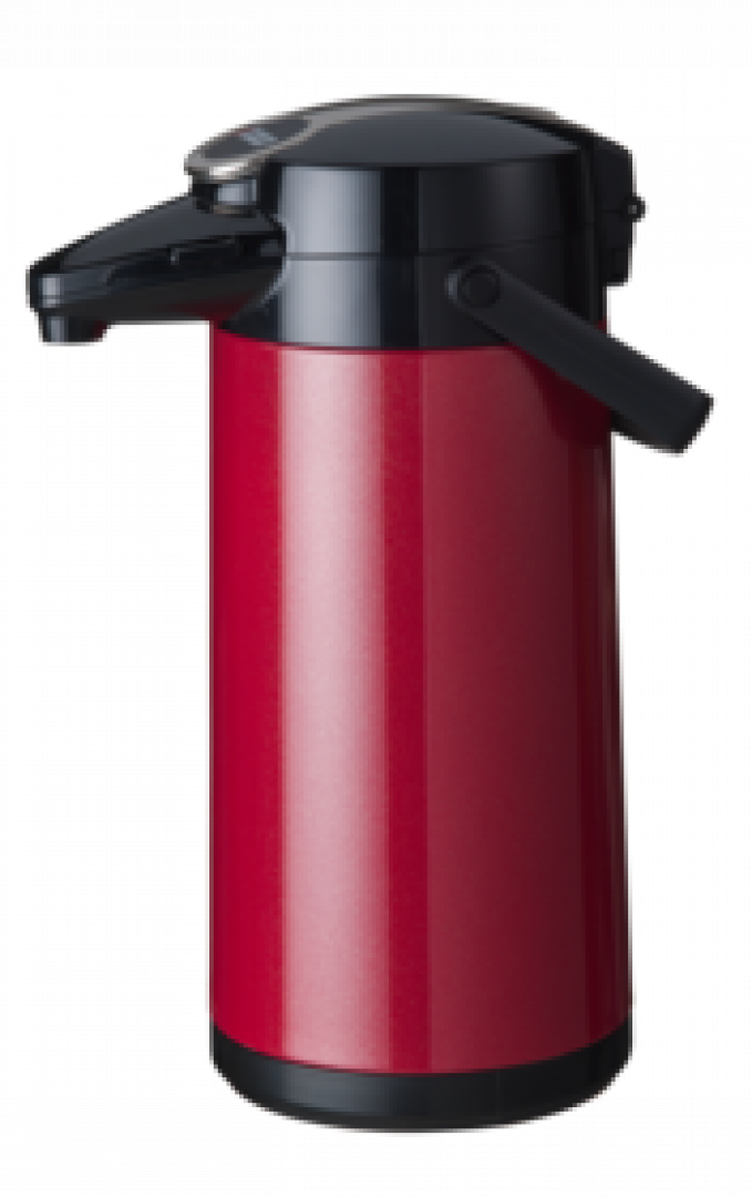 Product angle 1 - Airpot Furento Rouge métallisé