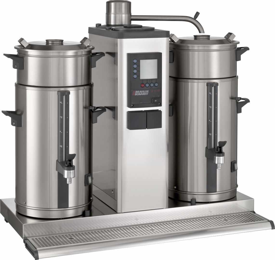 Product angle 2 - B40 with brewing baskets