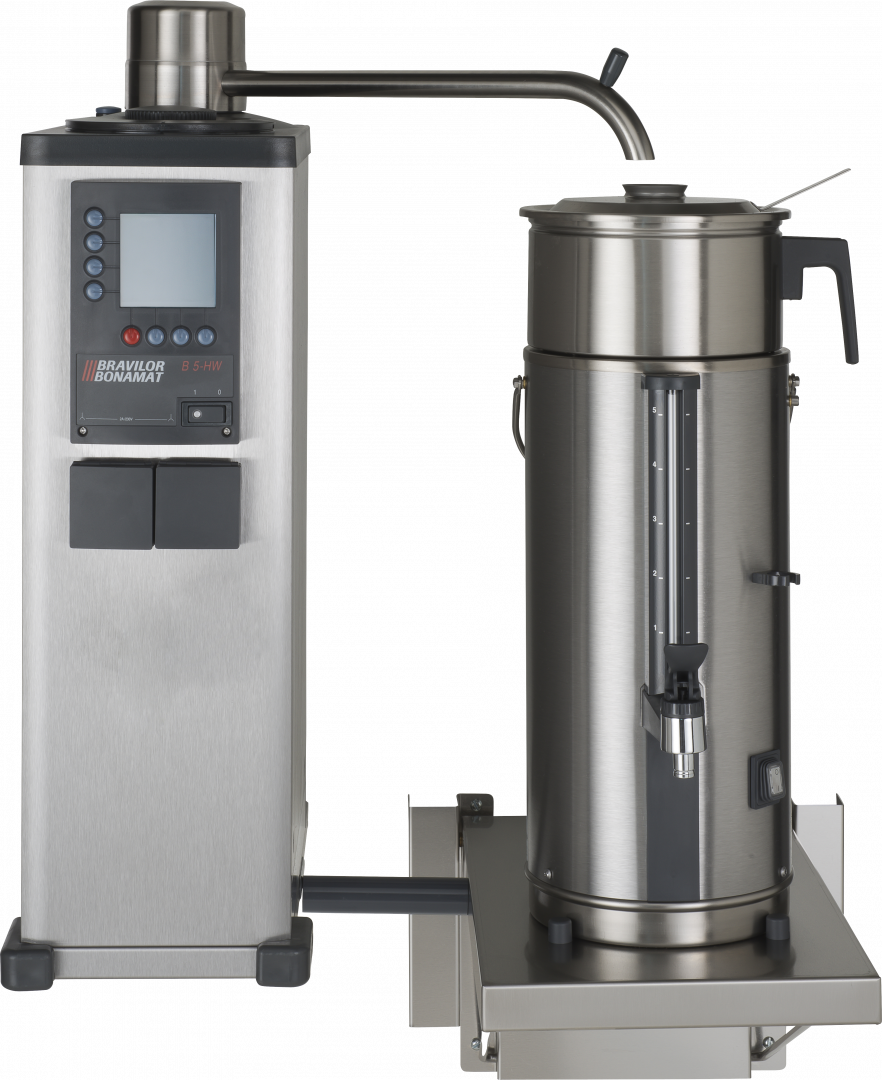 Product angle 1 - B5 W L/R with brewing basket 400V