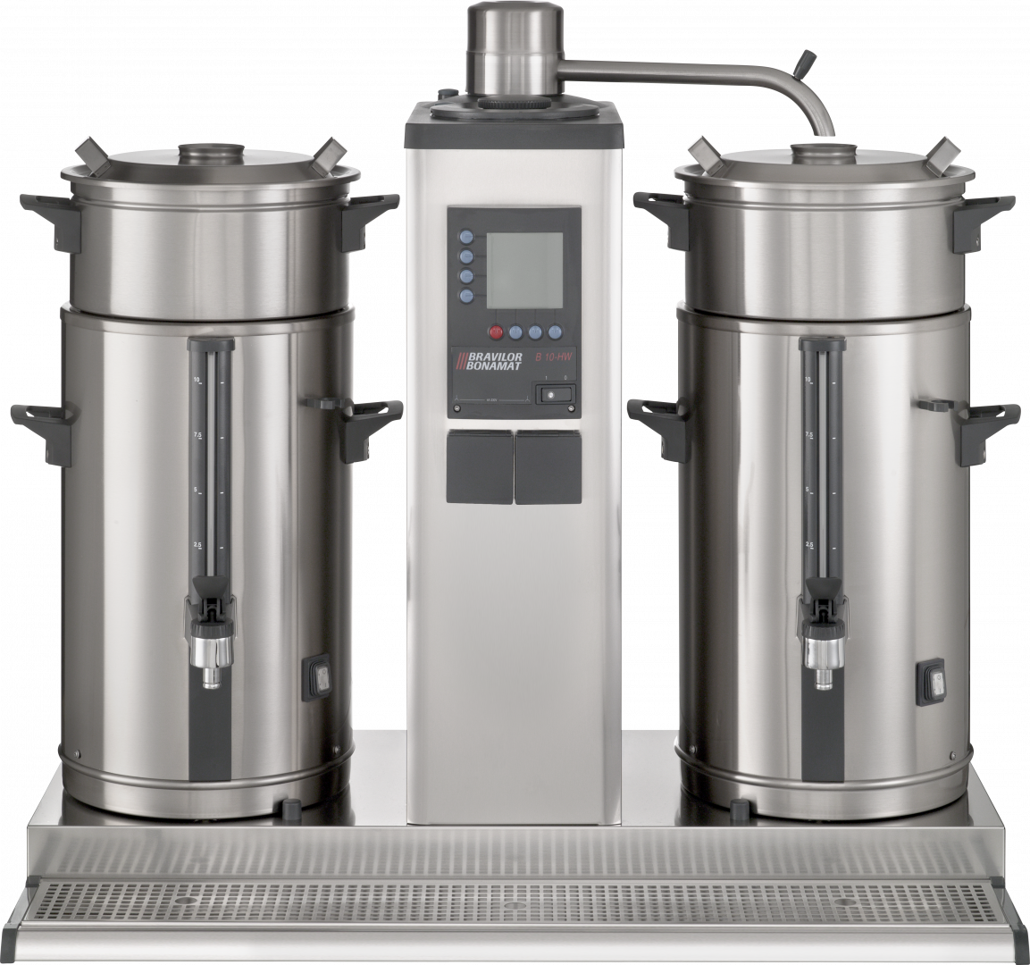 Product angle 1 - B10 with brewing baskets 400V
