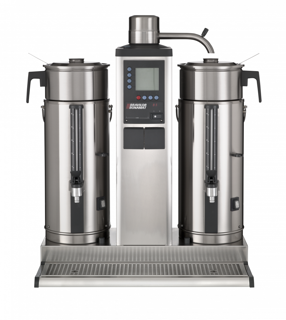 Product angle 1 - B5 with brewing baskets